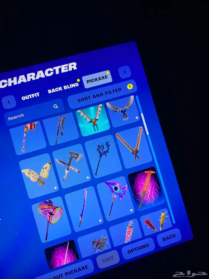 حساب فورتنايت -سيزون مايداس- 9