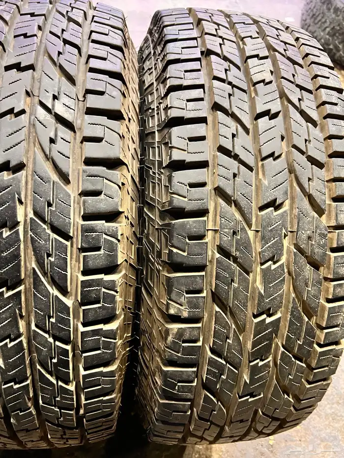 جنوط برايد 6 مسمار مع كفرات يوكهاما مقاس 285 70 17 14