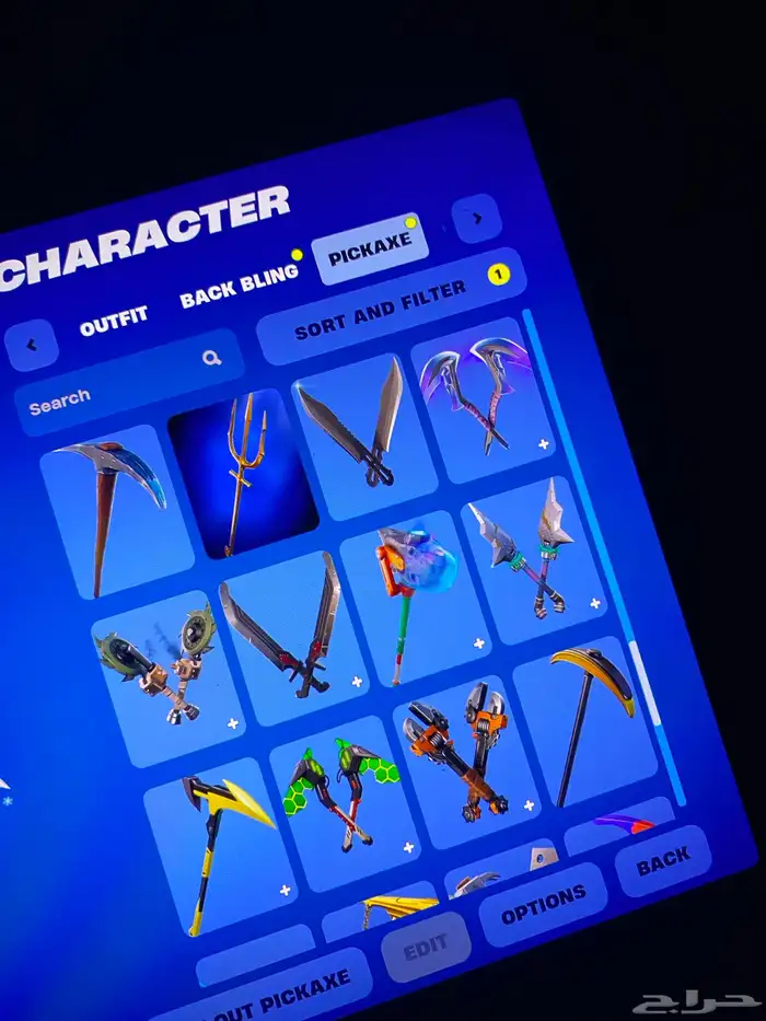 حساب فورتنايت -سيزون مايداس- 13