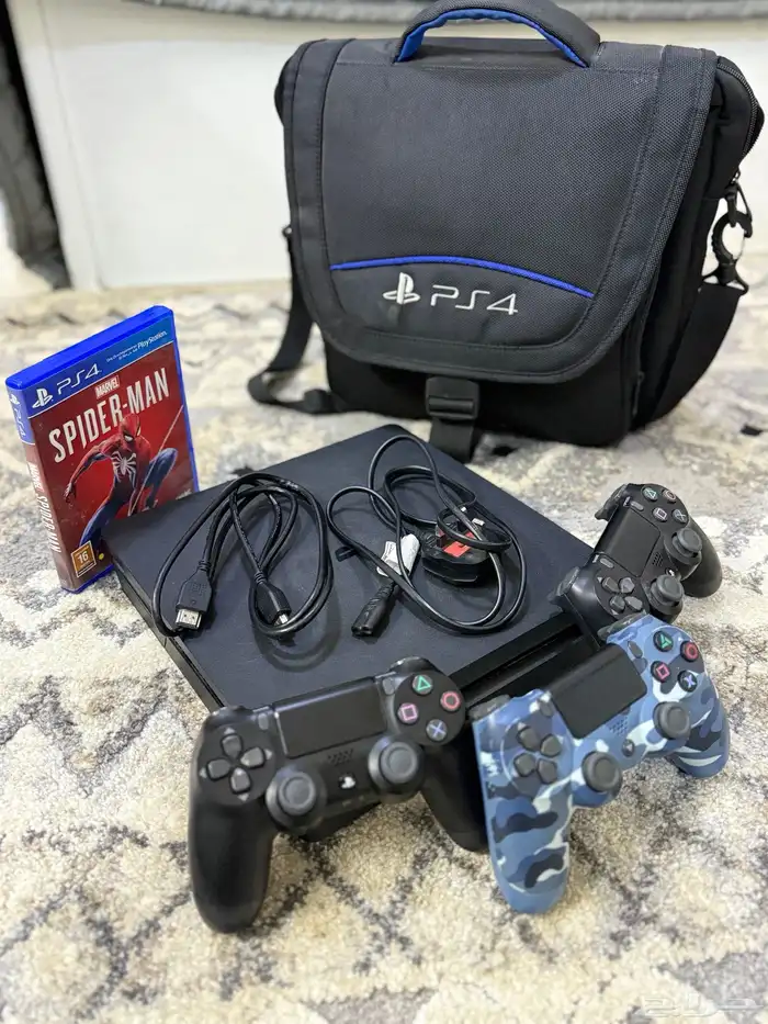 للبيع سوني 4 ( PS4 ) بكامل اغراضه 3