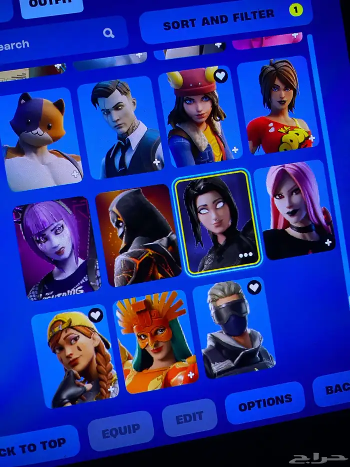 حساب فورتنايت -سيزون مايداس- 6