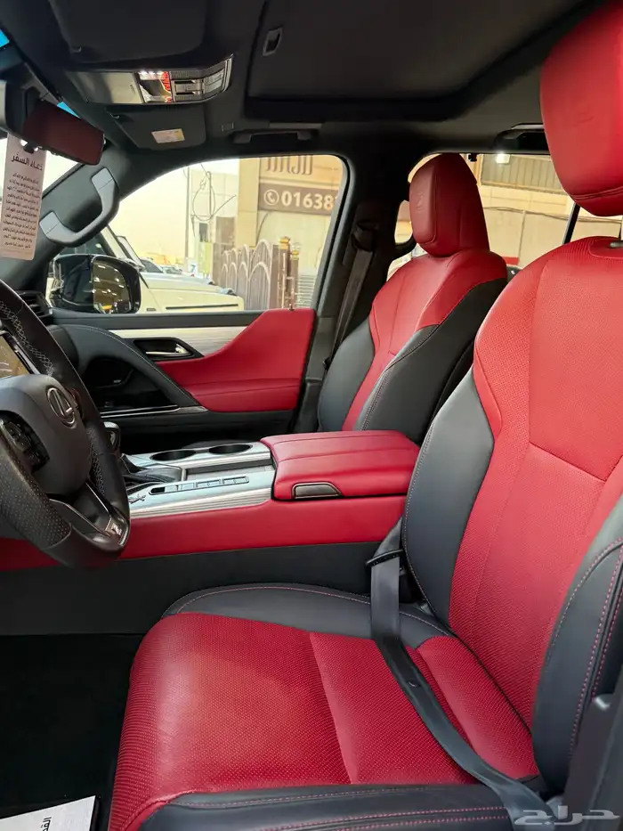 لكزس LX600 2024 عداد 25 الف وارد قطر فل بنزين 13