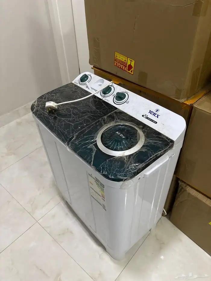 غساله للبيع جديده استخدام مرتين وعلى سوم 0