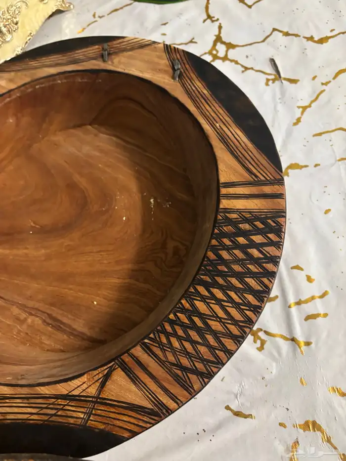 صحفة خشب مقاسين 10