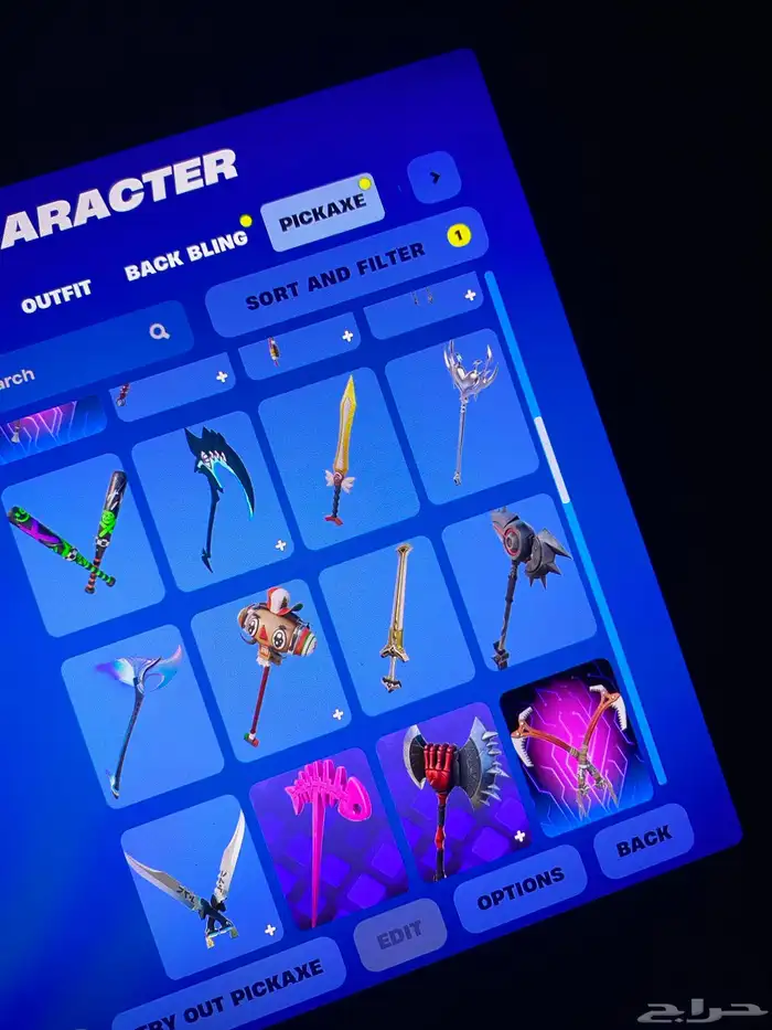 حساب فورتنايت -سيزون مايداس- 10