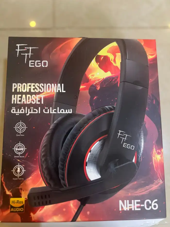 سماعة احترافيه جديده لم تستخدم 0