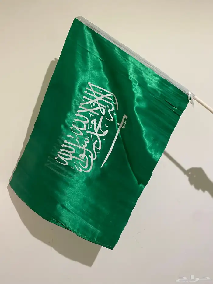 أعلام آلسعوديه راية التوحيد مقاسات مختلفه 1