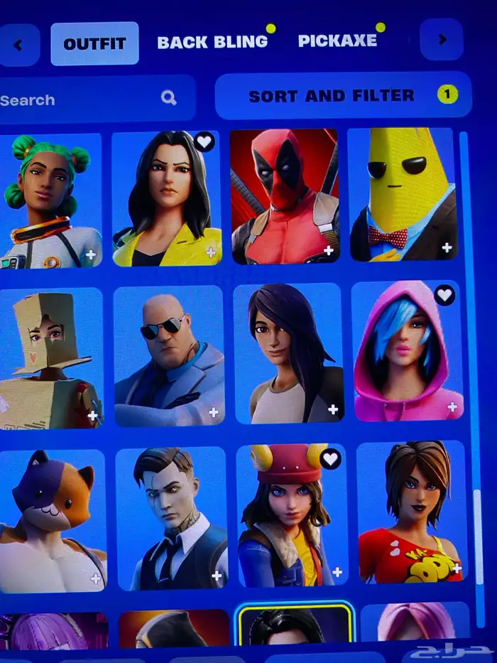 حساب فورتنايت -سيزون مايداس- 5