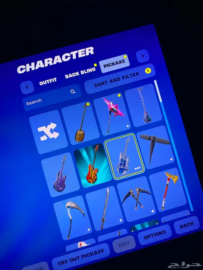 حساب فورتنايت -سيزون مايداس- 8