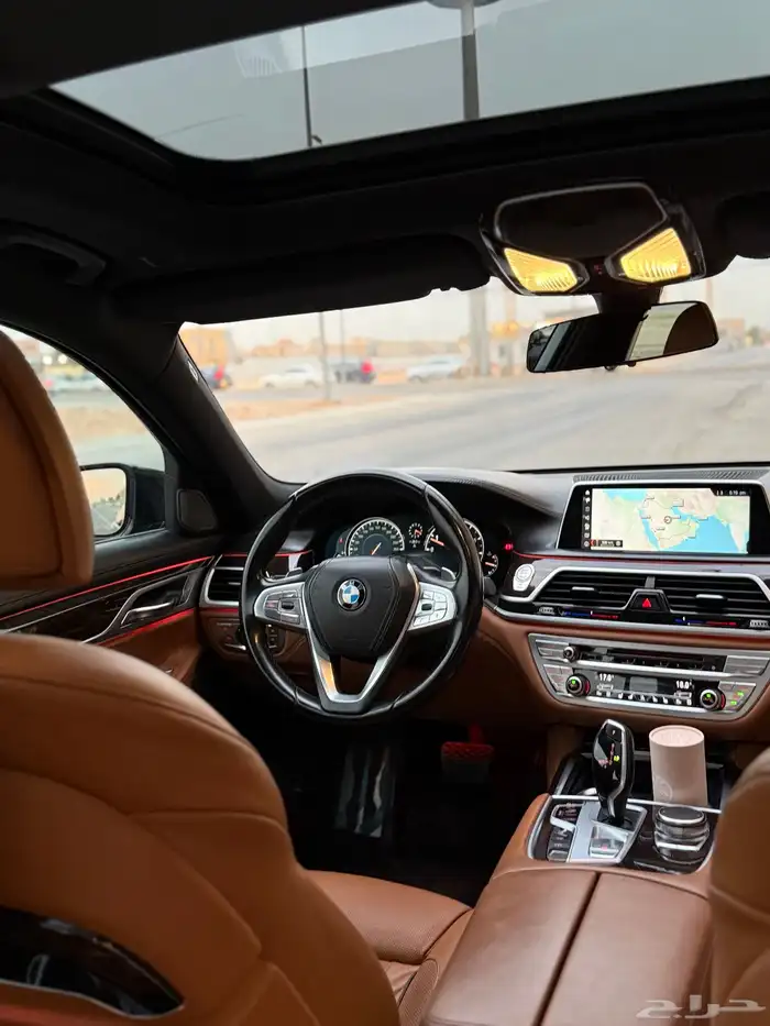 ( تم البيع ) ام دبليو 740Li kit M ناغي مالك اول 2017 9