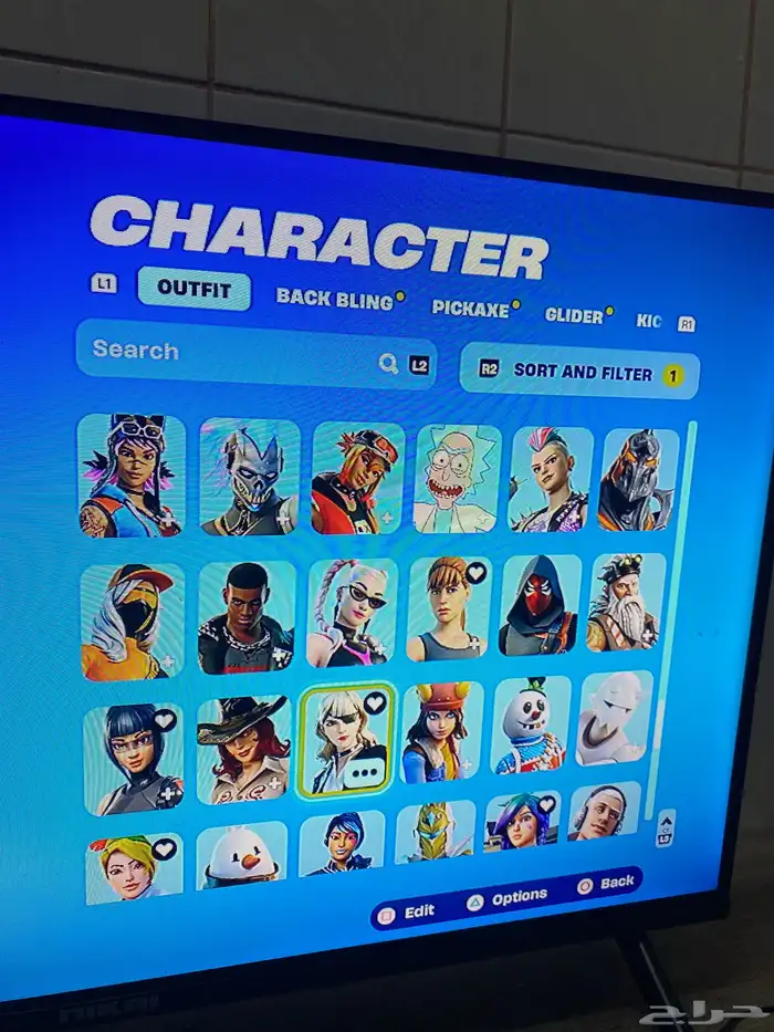 حساب فورتنايت 17