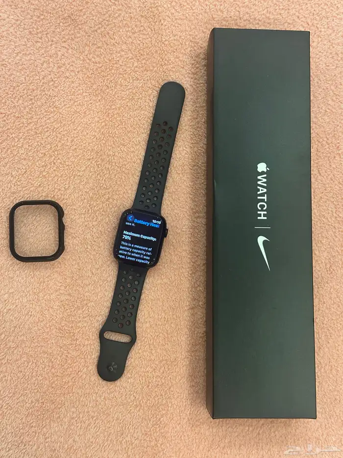 ساعة ابل الاصدار 7 مقاس 45 Nike 1