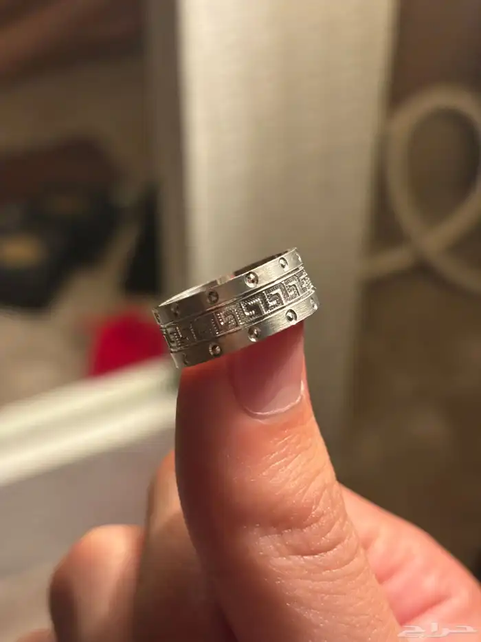 خاتم دبلة فضة 925 - سعر تصريف 1