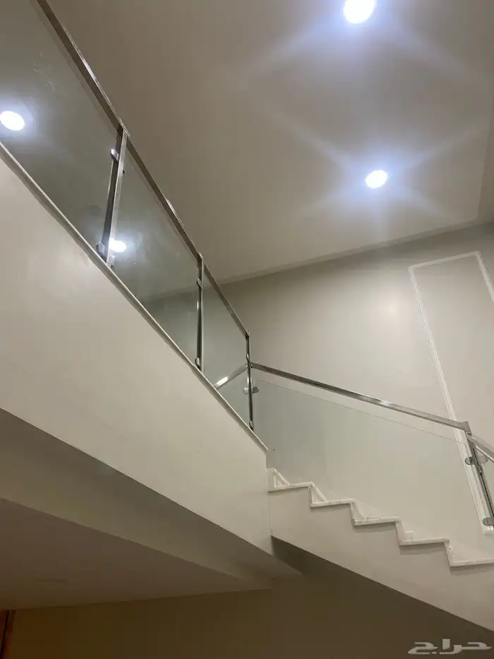 دربزين استيل زجاج سليييم 2