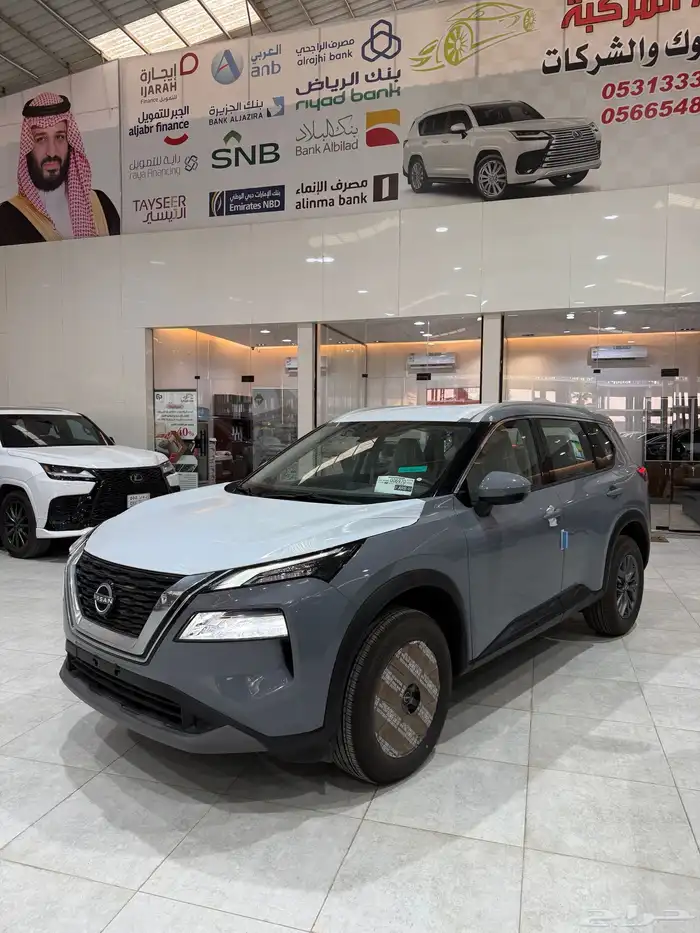 نيسان اكس تريل 2025 دبل ستاندر 5 راكب كاش وبنوك 1