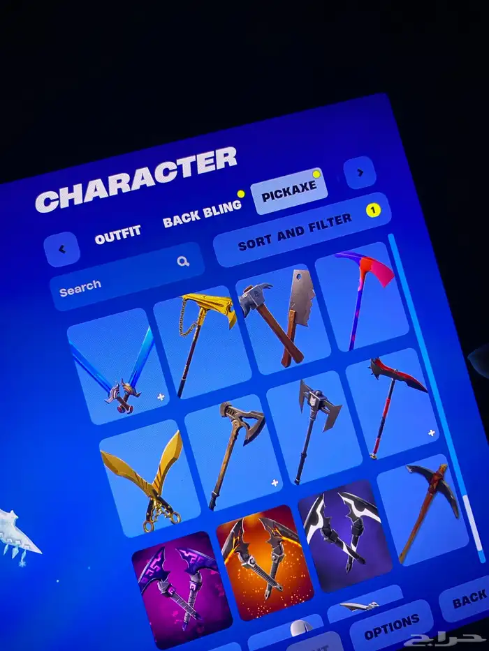 حساب فورتنايت -سيزون مايداس- 14