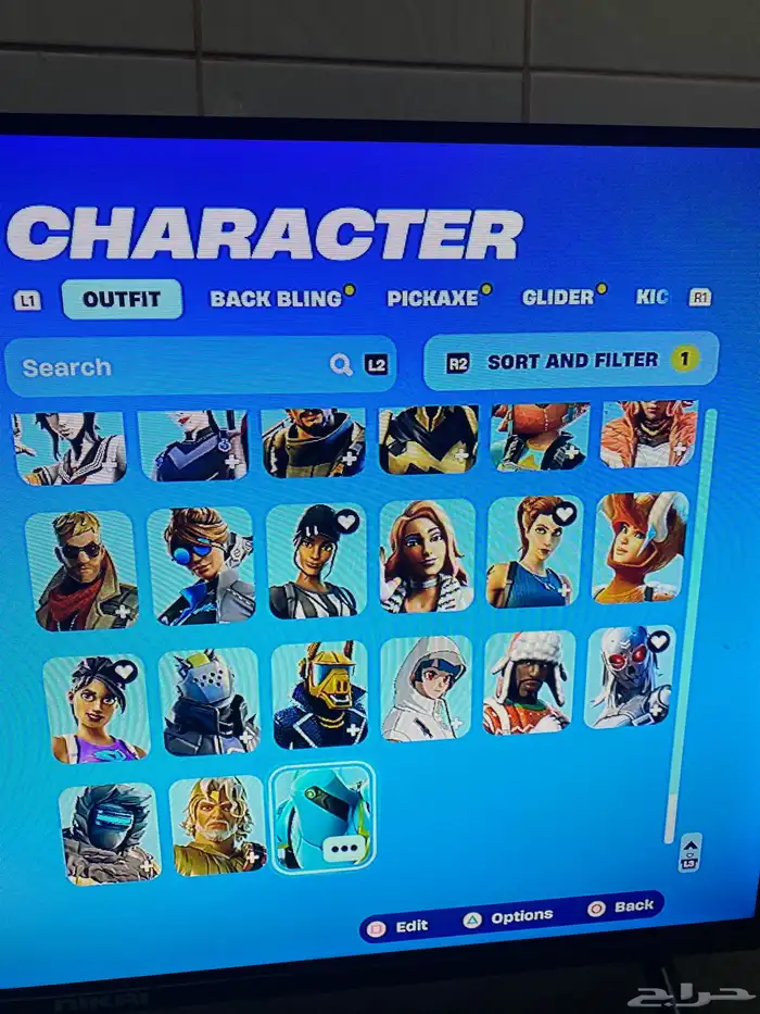 حساب فورتنايت 20