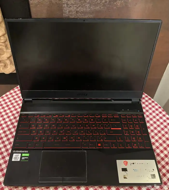 لابتوب MSI I7 Nvidia GTX 1660 Ti 2