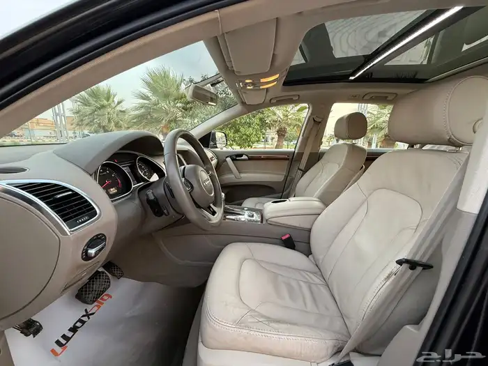 جيب اودي Q7 فل كامل 2014 سعودي 6 سلندر 20