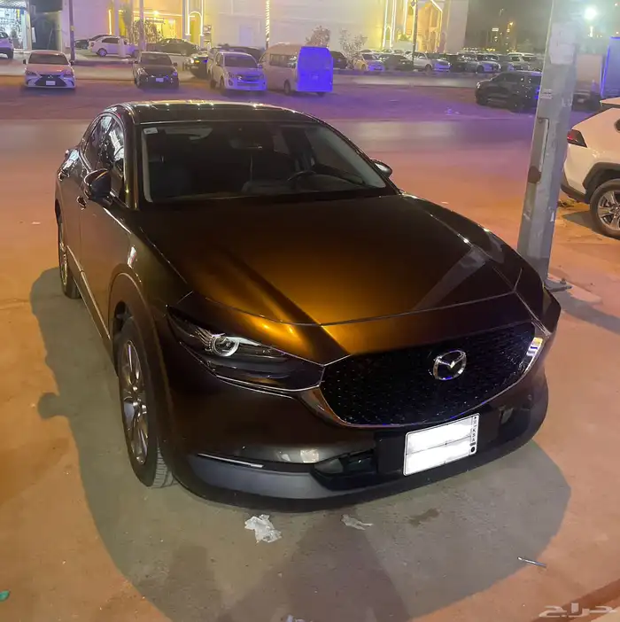 مازدا cx30 موديل 2022 رمادي نظيفة ممشى 45 الف 10