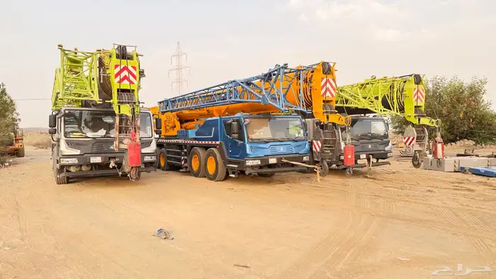 100ton crane for rent مياه تن كرين للإيجار 2