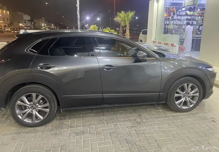 مازدا cx30 موديل 2022 رمادي نظيفة ممشى 45 الف 5