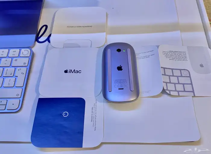 كومبيوتر مكتبي اي ماك ابل M1 2021 شبه جديد بسعر 4000 ريال 3