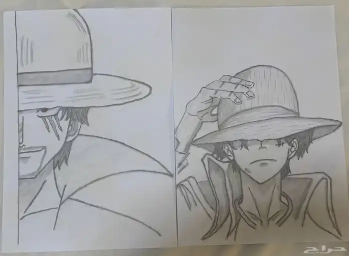 رسمات فنيه بالرصاص 5