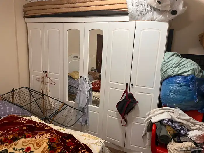 غرفة نومه شبه جديده ثلاجه غاز استعمال بسيط 8