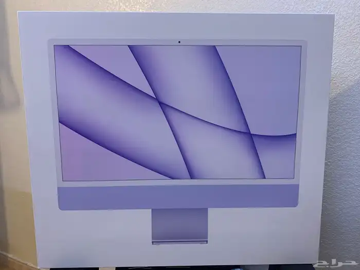 كومبيوتر مكتبي اي ماك ابل M1 2021 شبه جديد بسعر 4000 ريال 7
