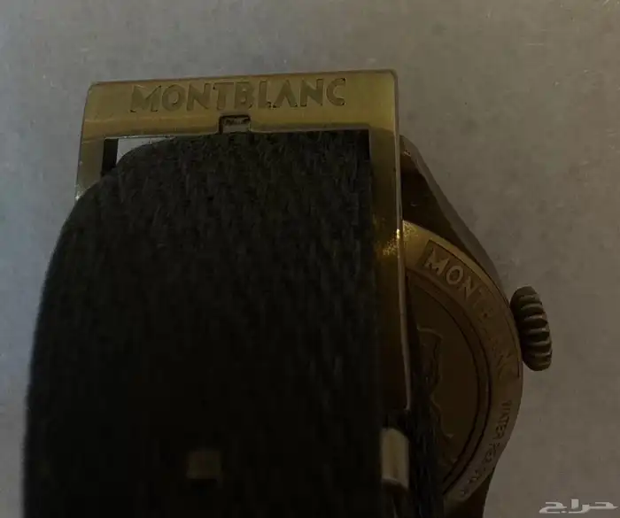ساعة Montblanc الأصلية بالفواتير تيتانيوم   برونز 3
