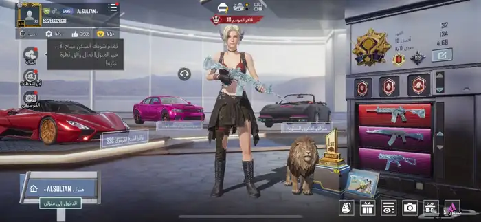 حساب ببجي 65
