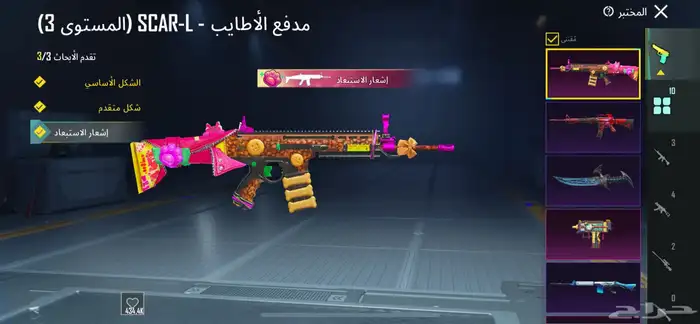 حساب ببجي 10