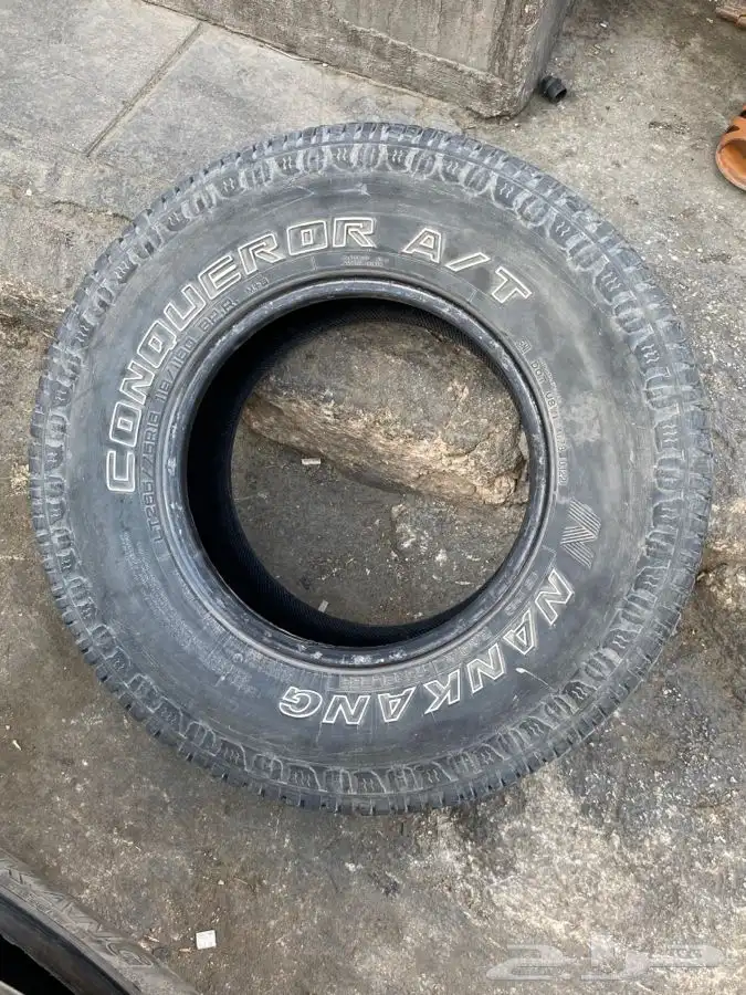 كفرات نان كنق 265 75 16 تاريخها 22 ونقشتها حلوه والبيع سمح 1