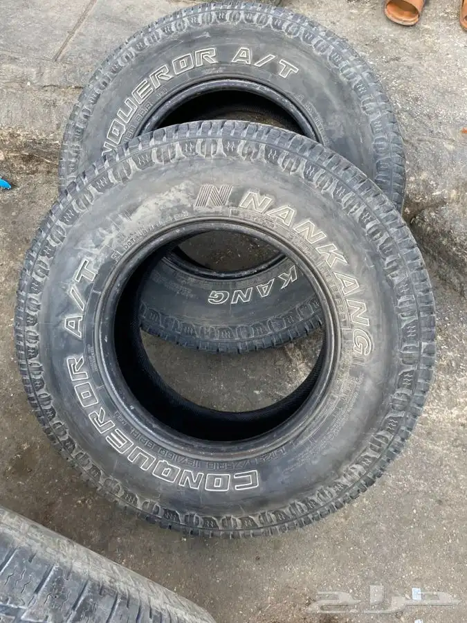 كفرات نان كنق 265 75 16 تاريخها 22 ونقشتها حلوه والبيع سمح 3