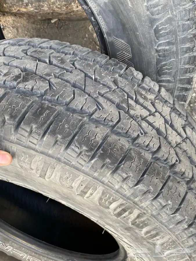 كفرات نان كنق 265 75 16 تاريخها 22 ونقشتها حلوه والبيع سمح 4