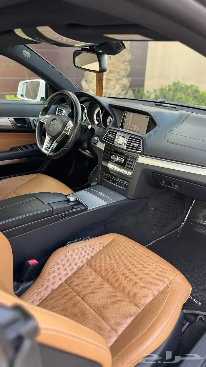 مرسيدس E400 كوبيه AMG Kit 2015 وارد الجفالي صيانه وكالة 6