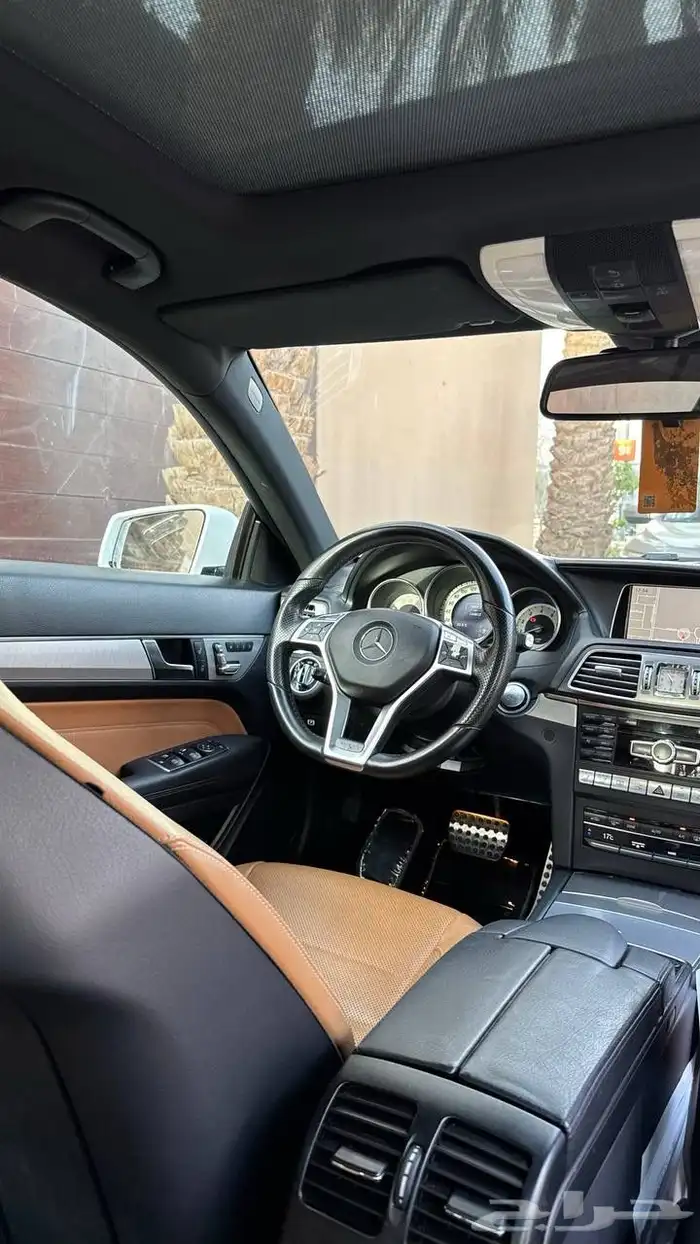 مرسيدس E400 كوبيه AMG Kit 2015 وارد الجفالي صيانه وكالة 28