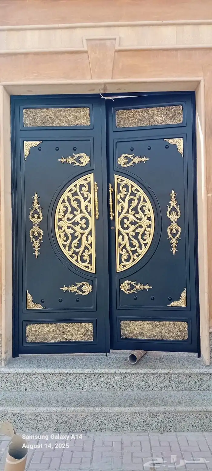 اصلاح وتعديل وترميم جميع ابواب الحديد 8