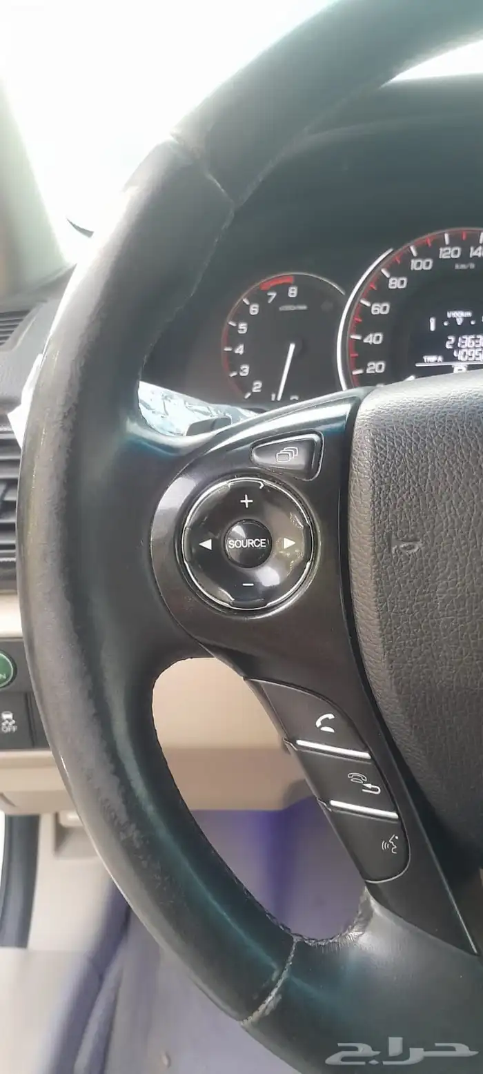 هوندا اكورد 2015 فل كامل سته سوندا بحالة الوكالة ماشيه213 13