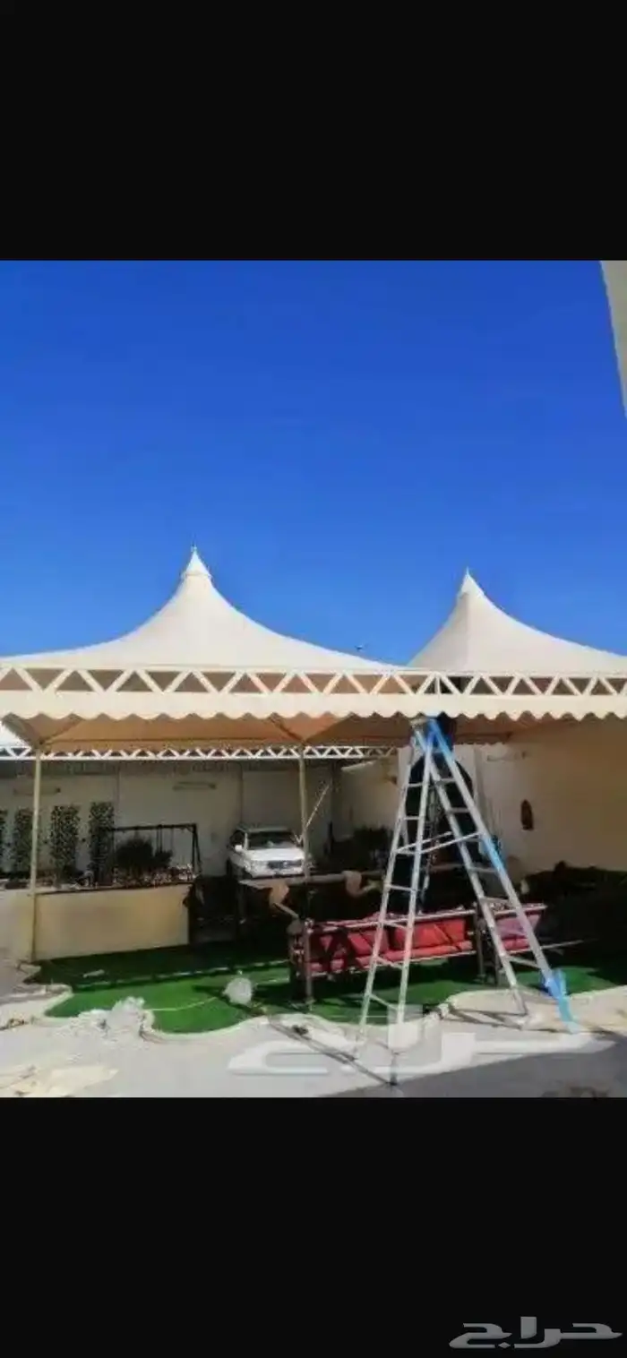 مظلات سواتر أبواب درابزين 66