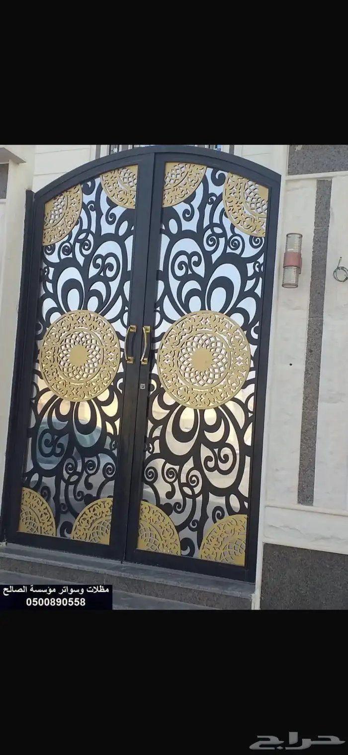 مظلات سواتر أبواب درابزين 9