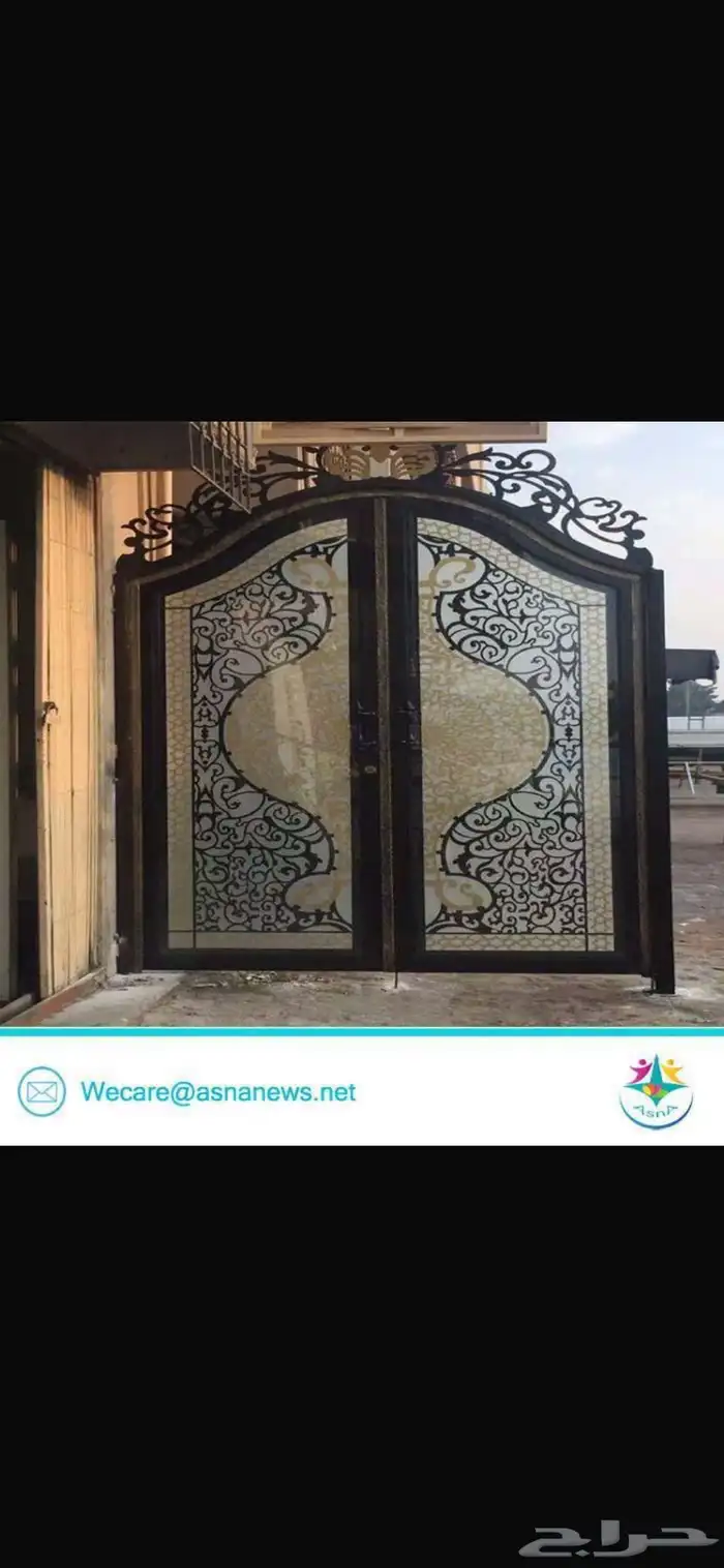 مظلات سواتر أبواب درابزين 18