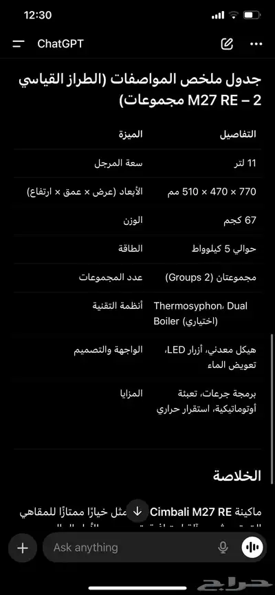CIMBALI M27 REماكينة قهوة شمبالي ايطالية index