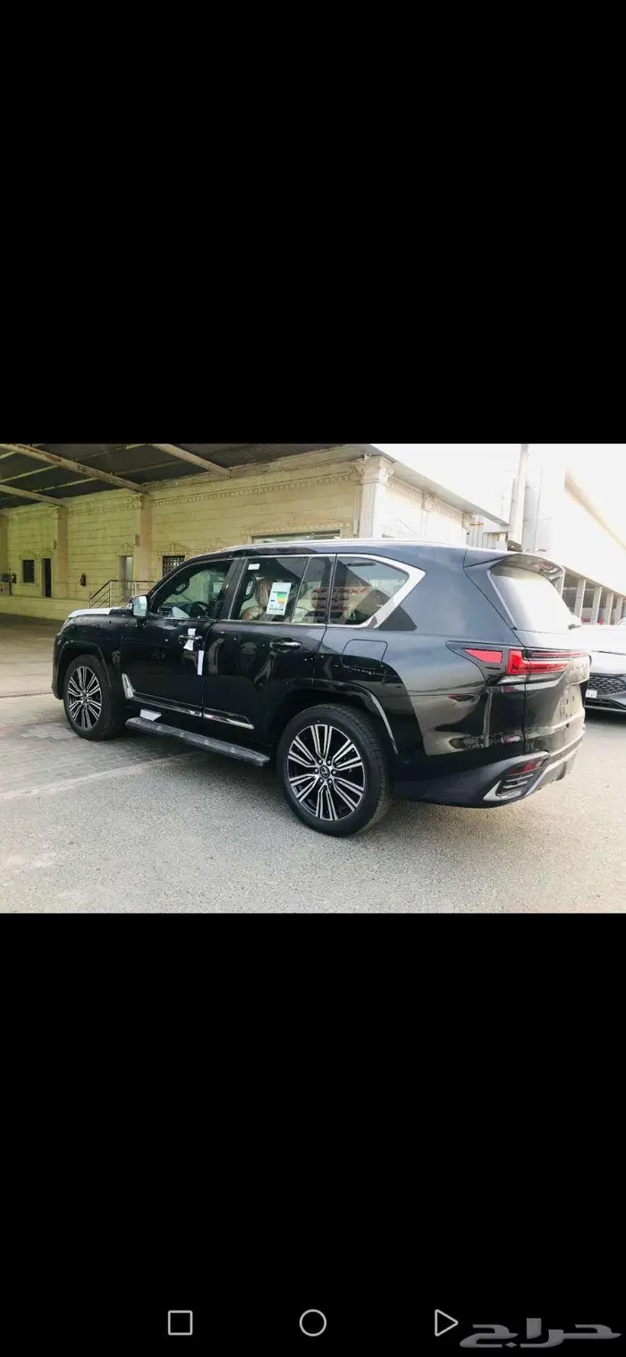 جيب لكزس LX 600 BB 2025 سعودي أسود داخل أبيض 8