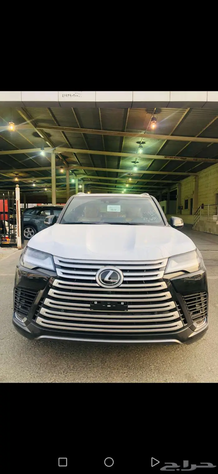 جيب لكزس LX 600 BB 2025 سعودي أسود داخل أبيض 3