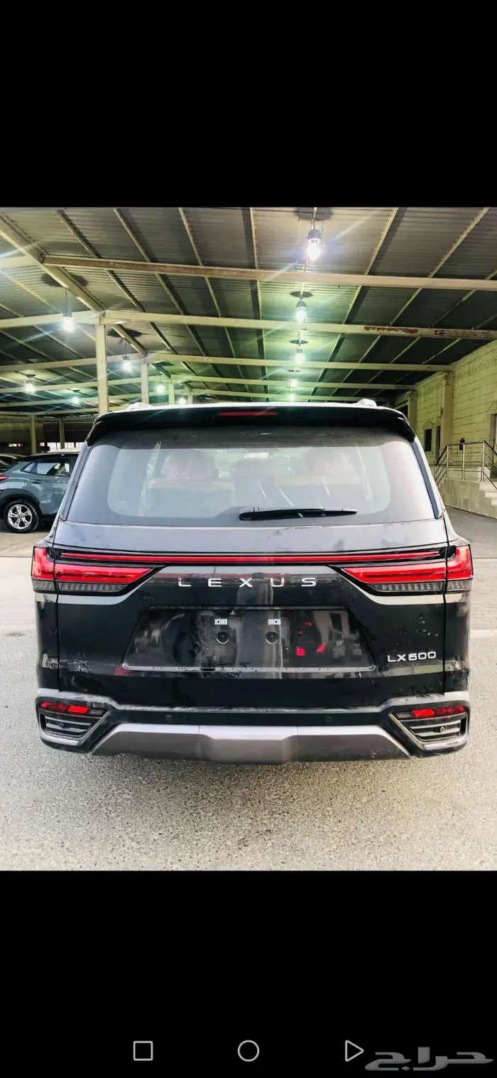 جيب لكزس LX 600 BB 2025 سعودي أسود داخل أبيض 1