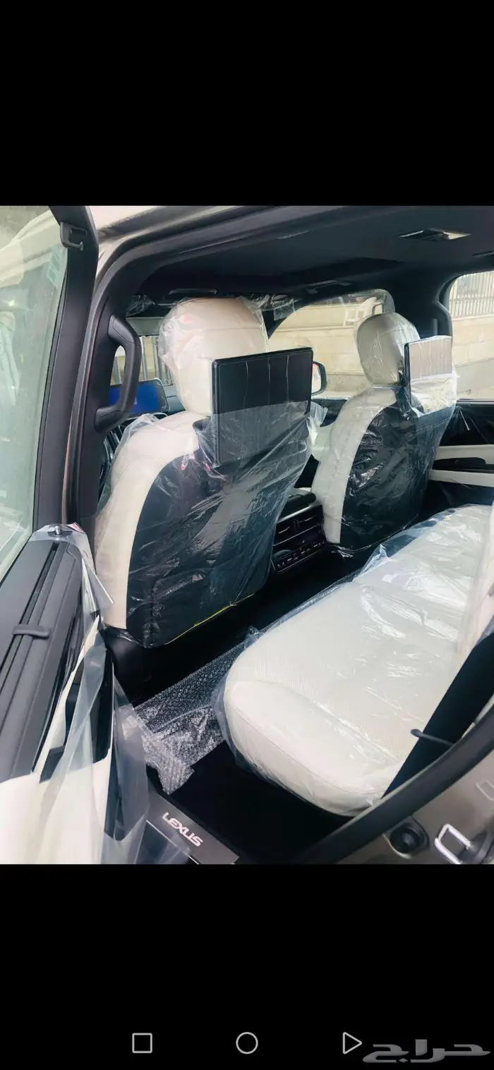 جيب لكزس LX 600 BB 2025 سعودي أسود داخل أبيض 5