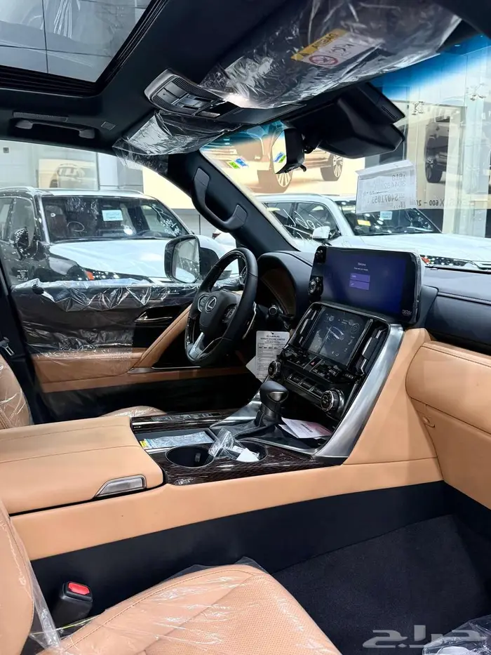 لكزس LX 600 BB سعودي ابيض داخل جملي 2025 بطاقة جمركية 10