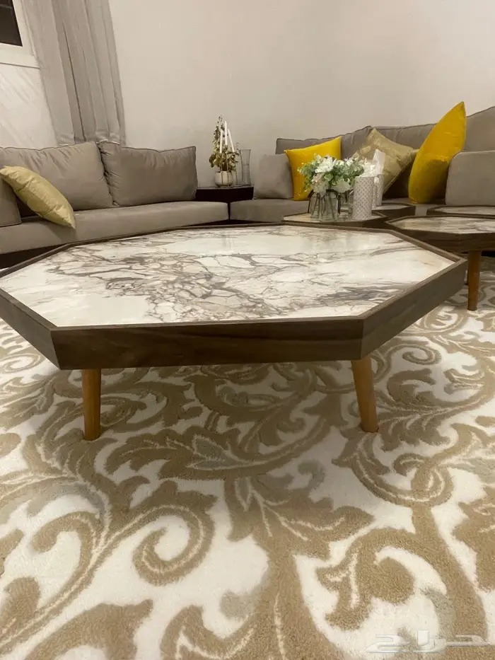 طاولات خشب استقبال 3